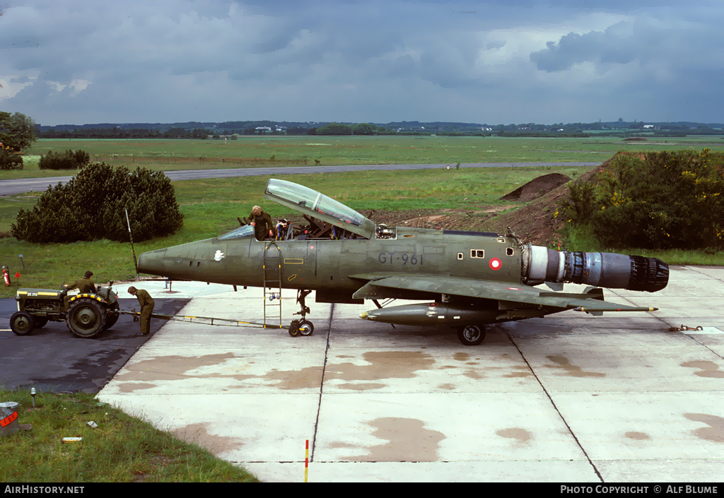 Aircraft Photo of GT-961 | North American TF-100F Super Sabre | Denmark - Air Force | AirHistory.net #312696