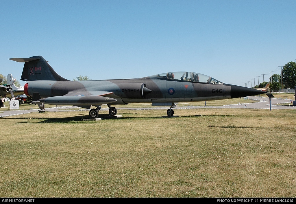 Aircraft Photo of 104646 | Lockheed CF-104D Starfighter Mk.1 | Canada - Air Force | AirHistory.net #312697