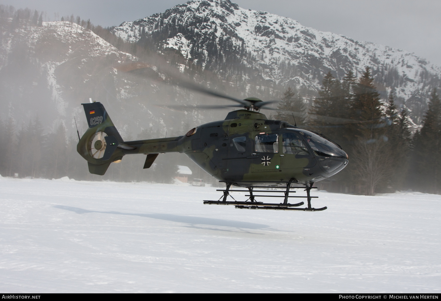 Aircraft Photo of 8259 | Airbus Helicopters EC-135T-1 | Germany - Army | AirHistory.net #312701