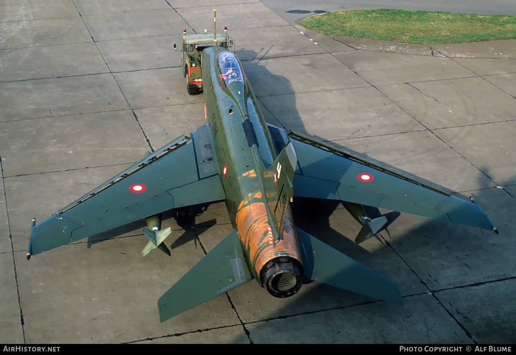 Aircraft Photo of GT-844 | North American TF-100F Super Sabre | Denmark - Air Force | AirHistory.net #312710