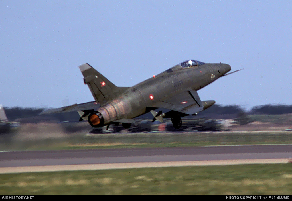 Aircraft Photo of G-779 | North American F-100D Super Sabre | Denmark - Air Force | AirHistory.net #312714