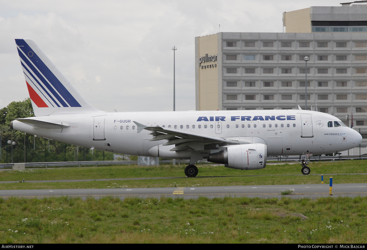 Aircraft Photo of F-GUGR | Airbus A318-111 | Air France | AirHistory.net #312725