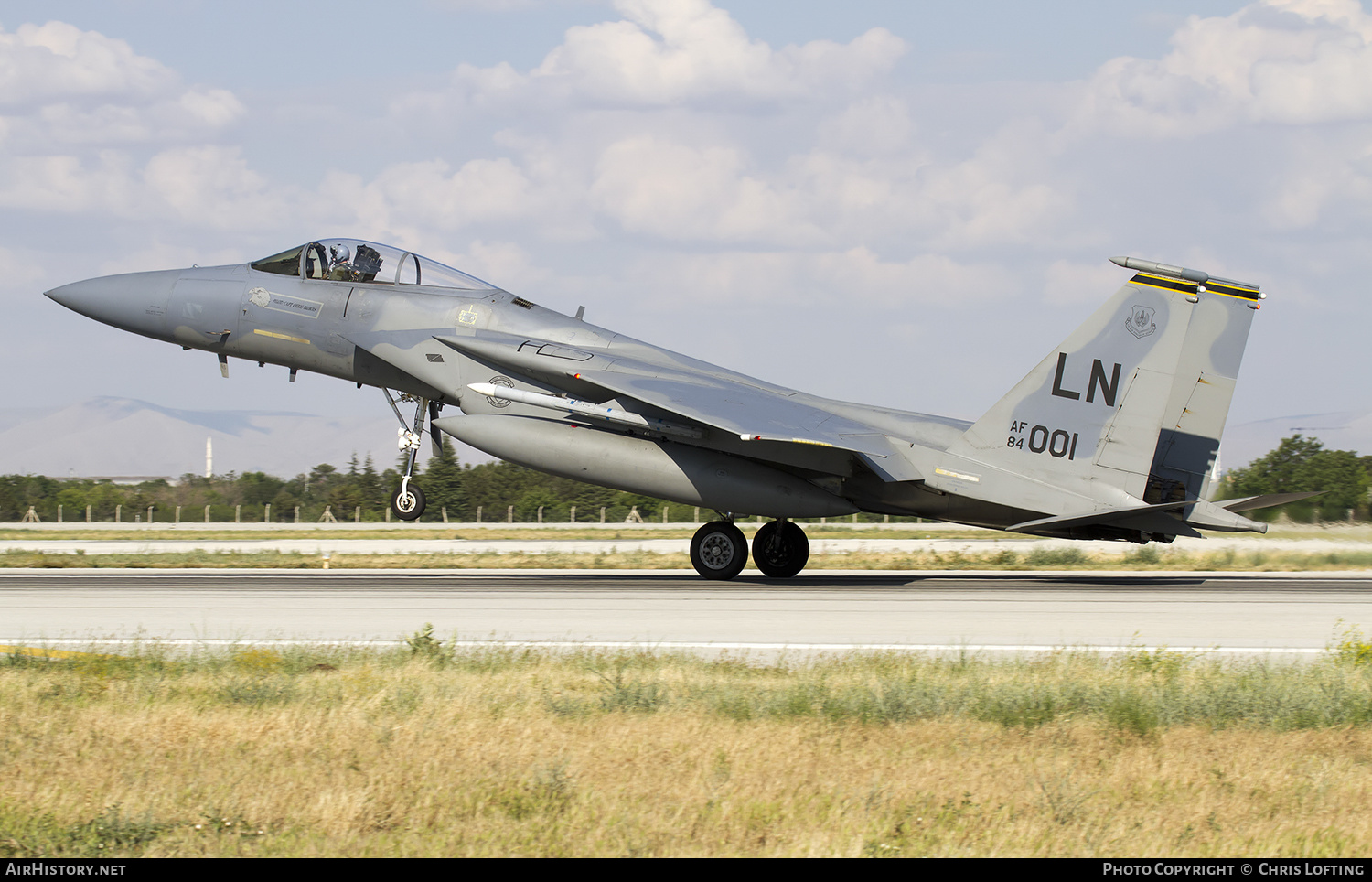 Aircraft Photo of 84-0001 / AF84-001 | McDonnell Douglas F-15C Eagle | USA - Air Force | AirHistory.net #312728