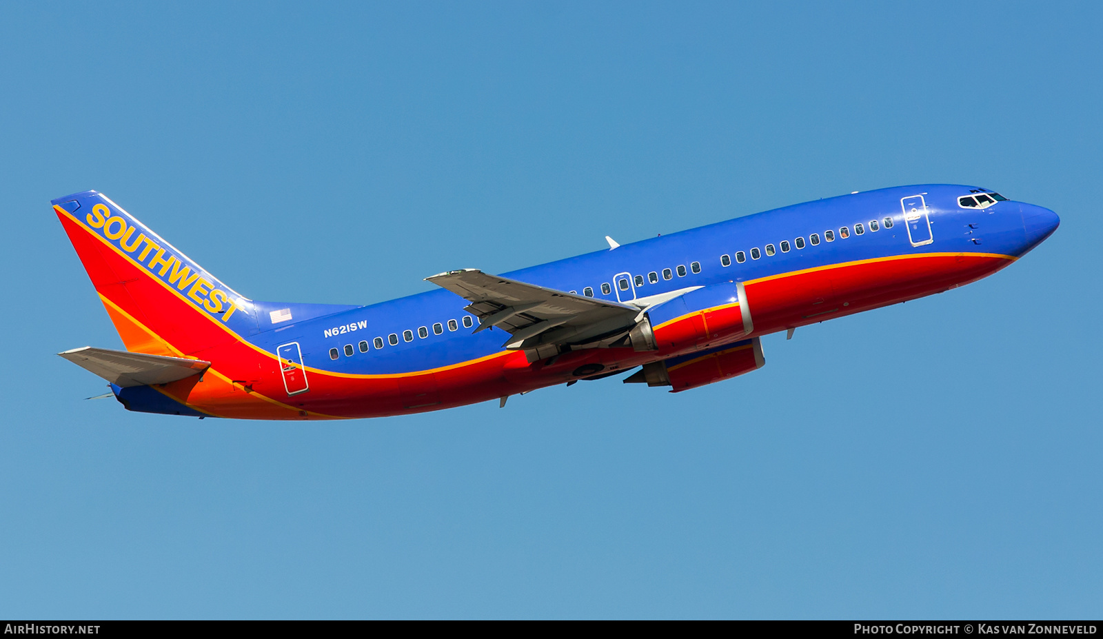 Aircraft Photo of N621SW | Boeing 737-3H4 | Southwest Airlines | AirHistory.net #312745
