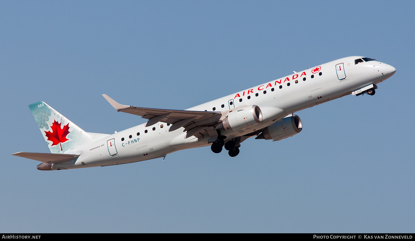 Aircraft Photo of C-FHNP | Embraer 190AR (ERJ-190-100IGW) | Air Canada | AirHistory.net #312748