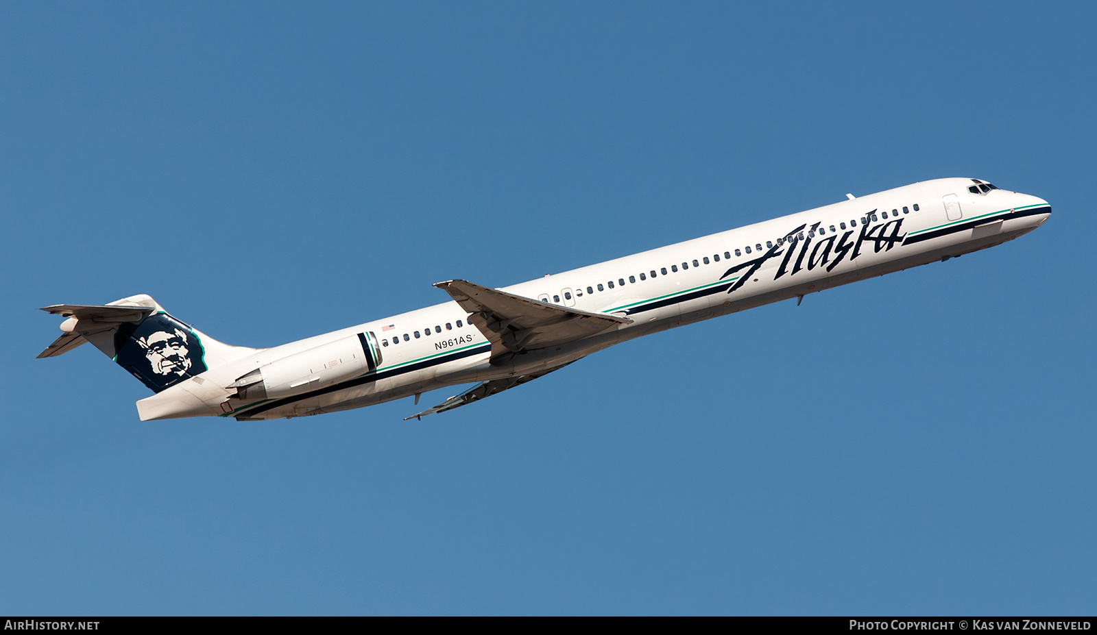 Aircraft Photo of N961AS | McDonnell Douglas MD-83 (DC-9-83) | Alaska Airlines | AirHistory.net #312761