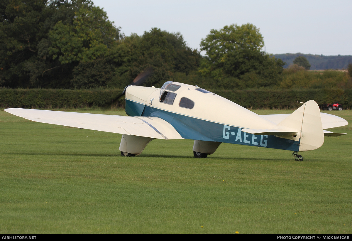 Aircraft Photo of G-AEEG | Miles M.3A Falcon Major | AirHistory.net #312768