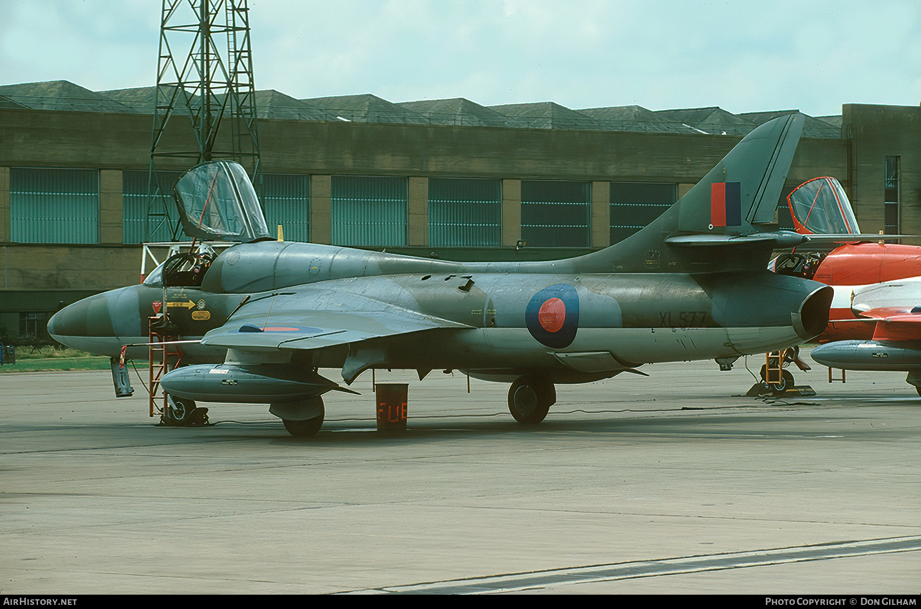 Aircraft Photo of XL577 | Hawker Hunter T7 | UK - Air Force | AirHistory.net #312771
