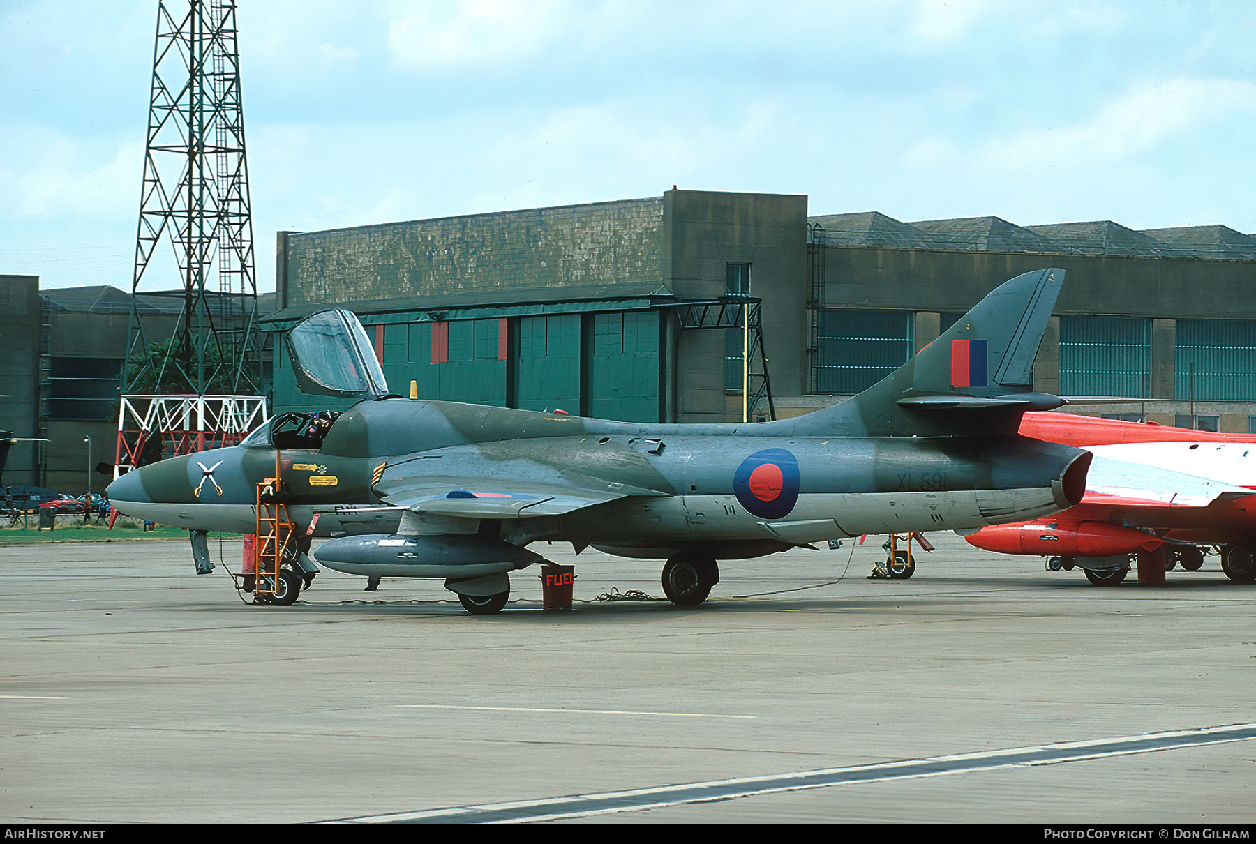 Aircraft Photo of XL591 | Hawker Hunter T7 | UK - Air Force | AirHistory.net #312779