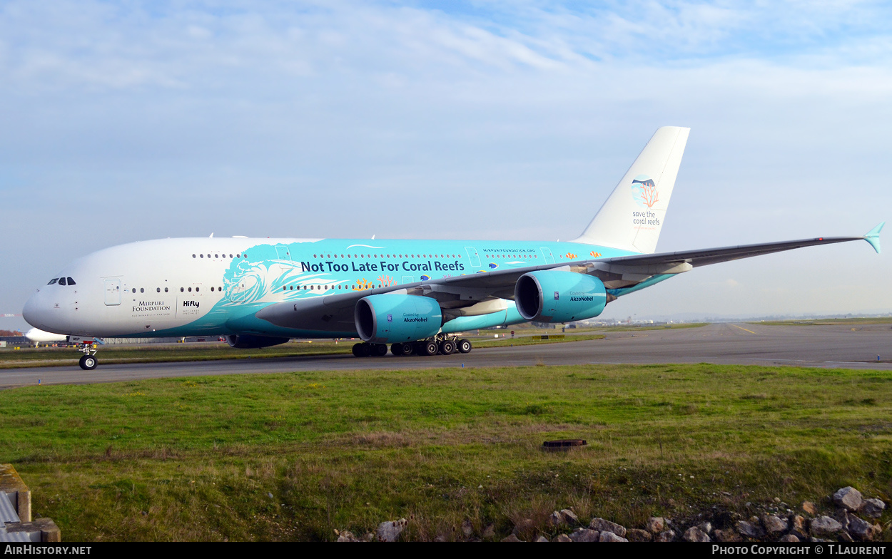 Aircraft Photo of 9H-MIP | Airbus A380-841 | Hi Fly | AirHistory.net #312794