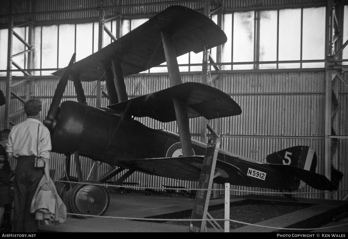 Aircraft Photo of N5912 | Sopwith Triplane | UK - Navy | AirHistory.net #312806