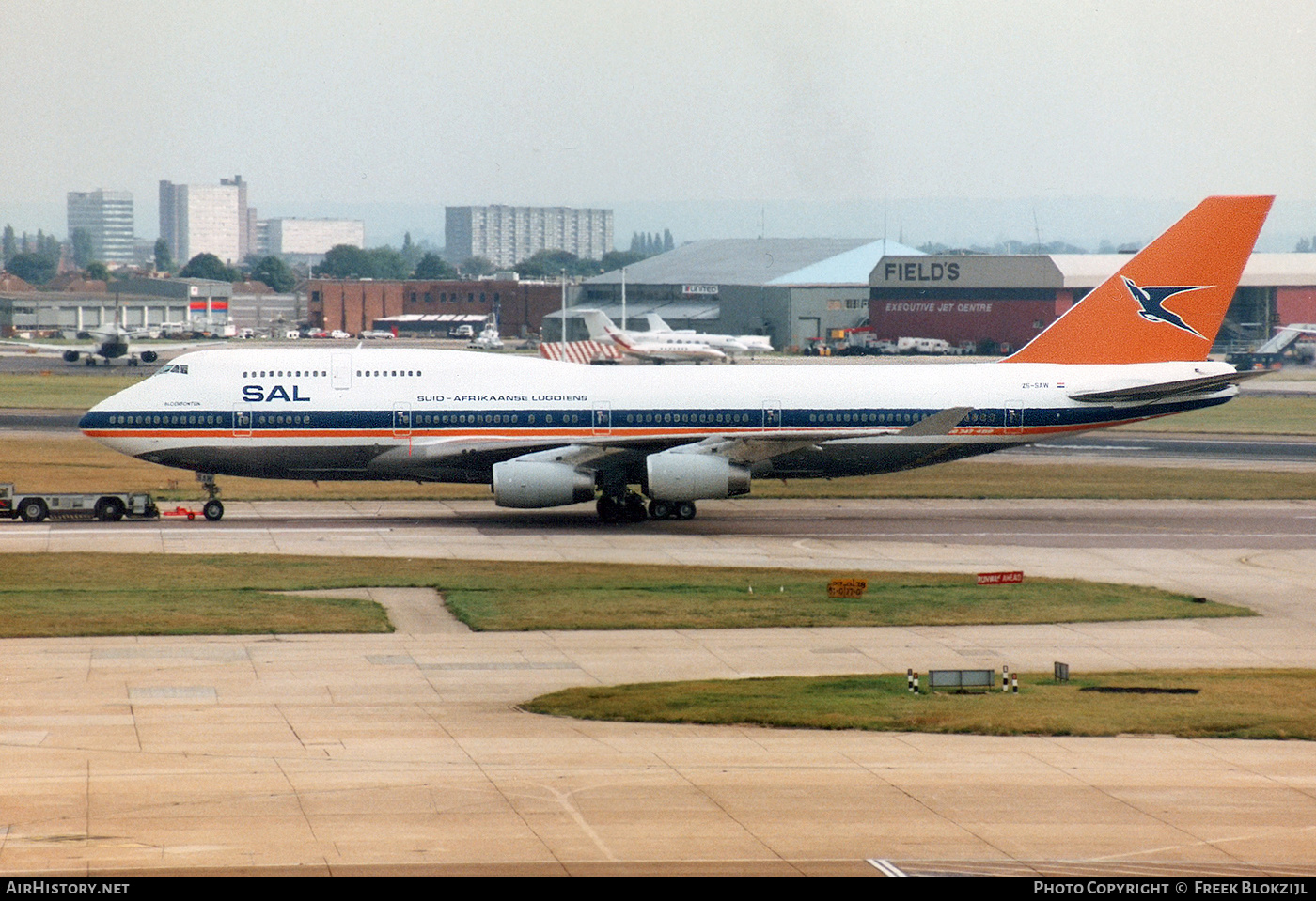 Aircraft Photo of ZS-SAW | Boeing 747-444 | South African Airways - Suid-Afrikaanse Lugdiens | AirHistory.net #312833