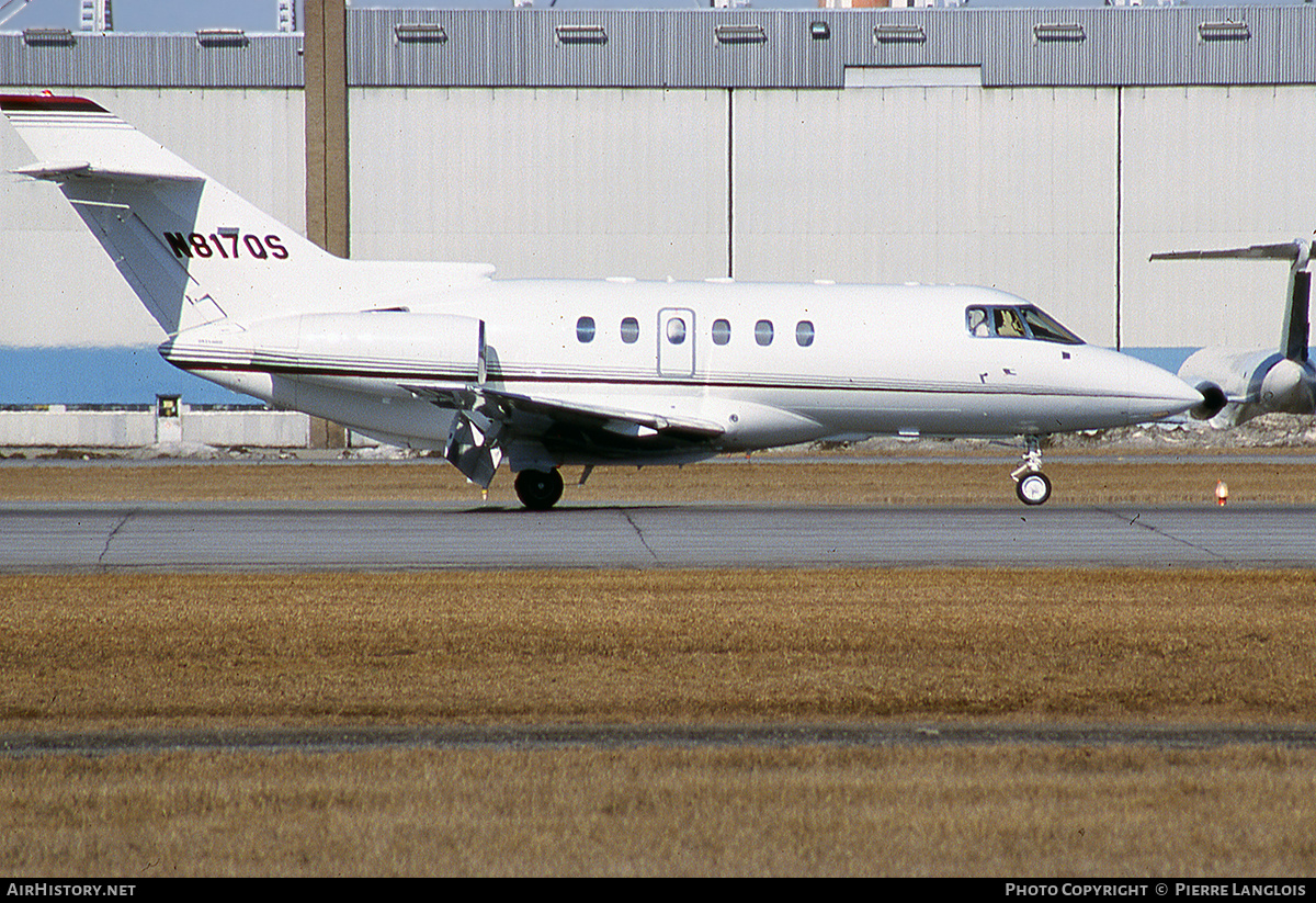 Aircraft Photo of N817QS | Raytheon Hawker 800XP | AirHistory.net #312837
