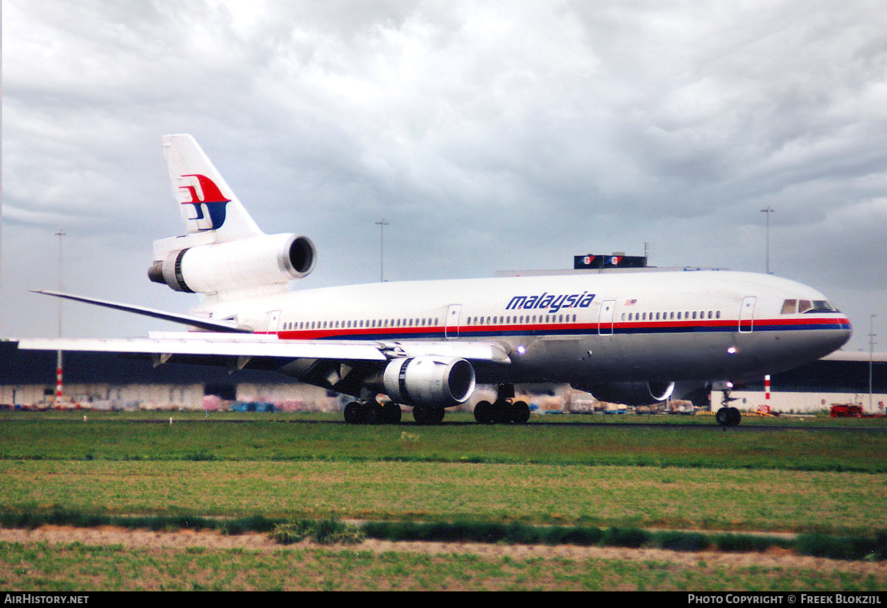 Aircraft Photo of 9M-MAZ | McDonnell Douglas DC-10-30 | Malaysia Airlines | AirHistory.net #312841