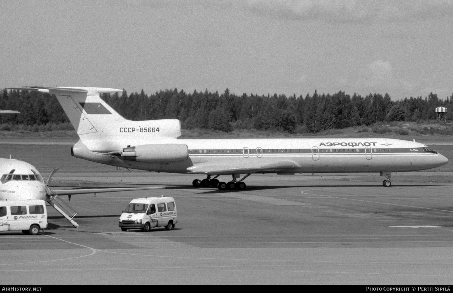 Aircraft Photo of CCCP-85664 | Tupolev Tu-154M | Aeroflot | AirHistory.net #312850