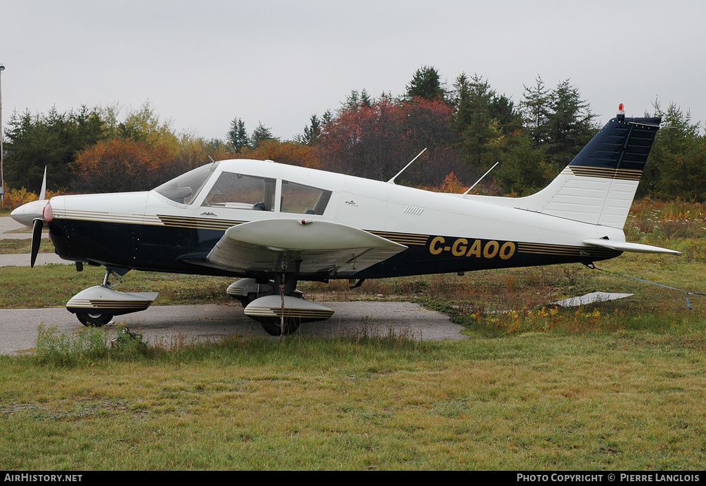 Aircraft Photo of C-GAOO | Piper PA-28-140 Cherokee F | AirHistory.net #312855