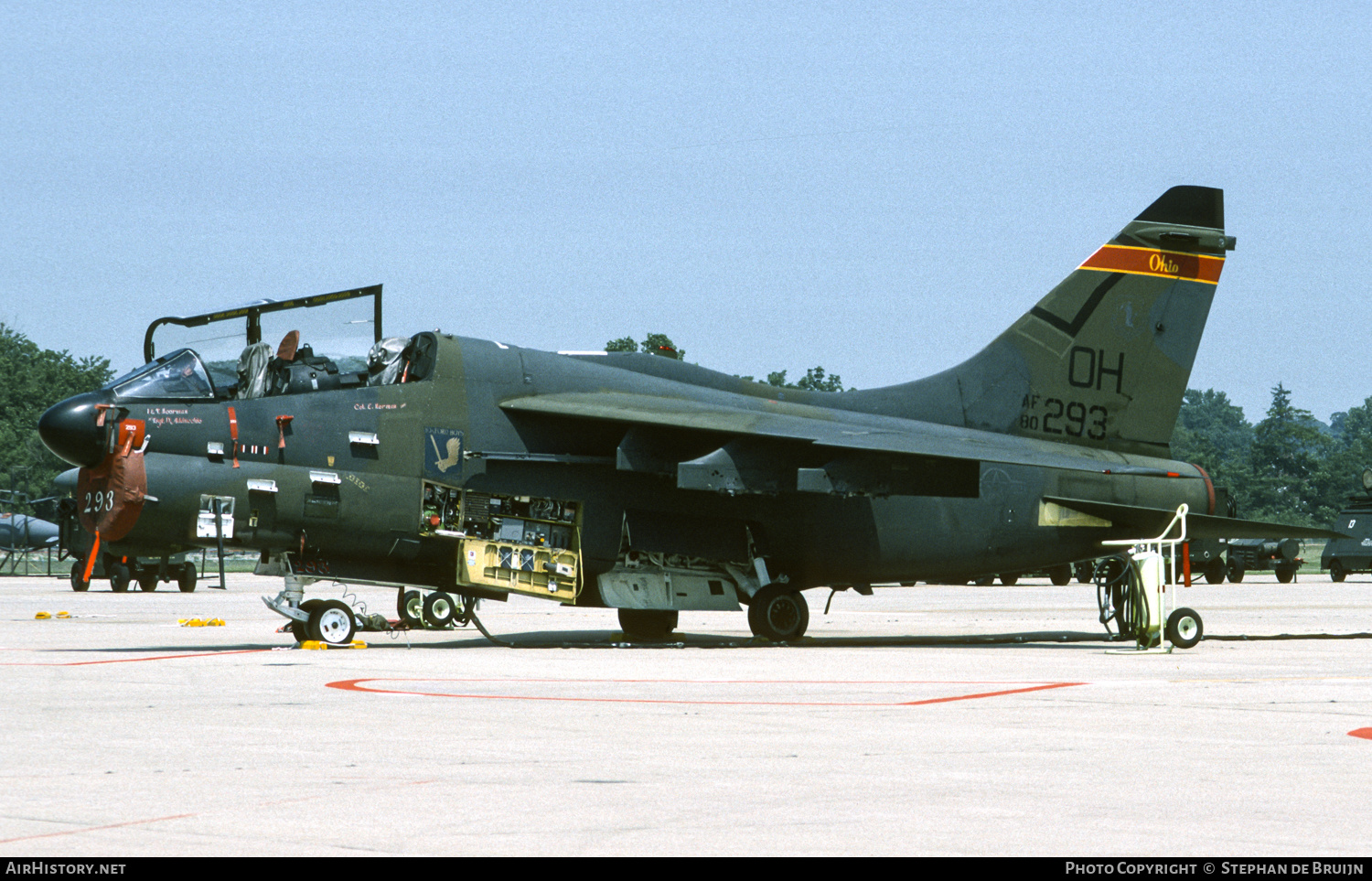 Aircraft Photo of 80-0293 / AF80-293 | Vought A-7K Corsair II | USA - Air Force | AirHistory.net #312863