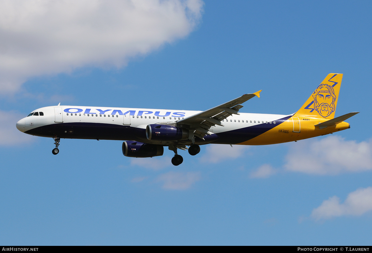 Aircraft Photo of SX-ABY | Airbus A321-231 | Olympus Airways | AirHistory.net #312872