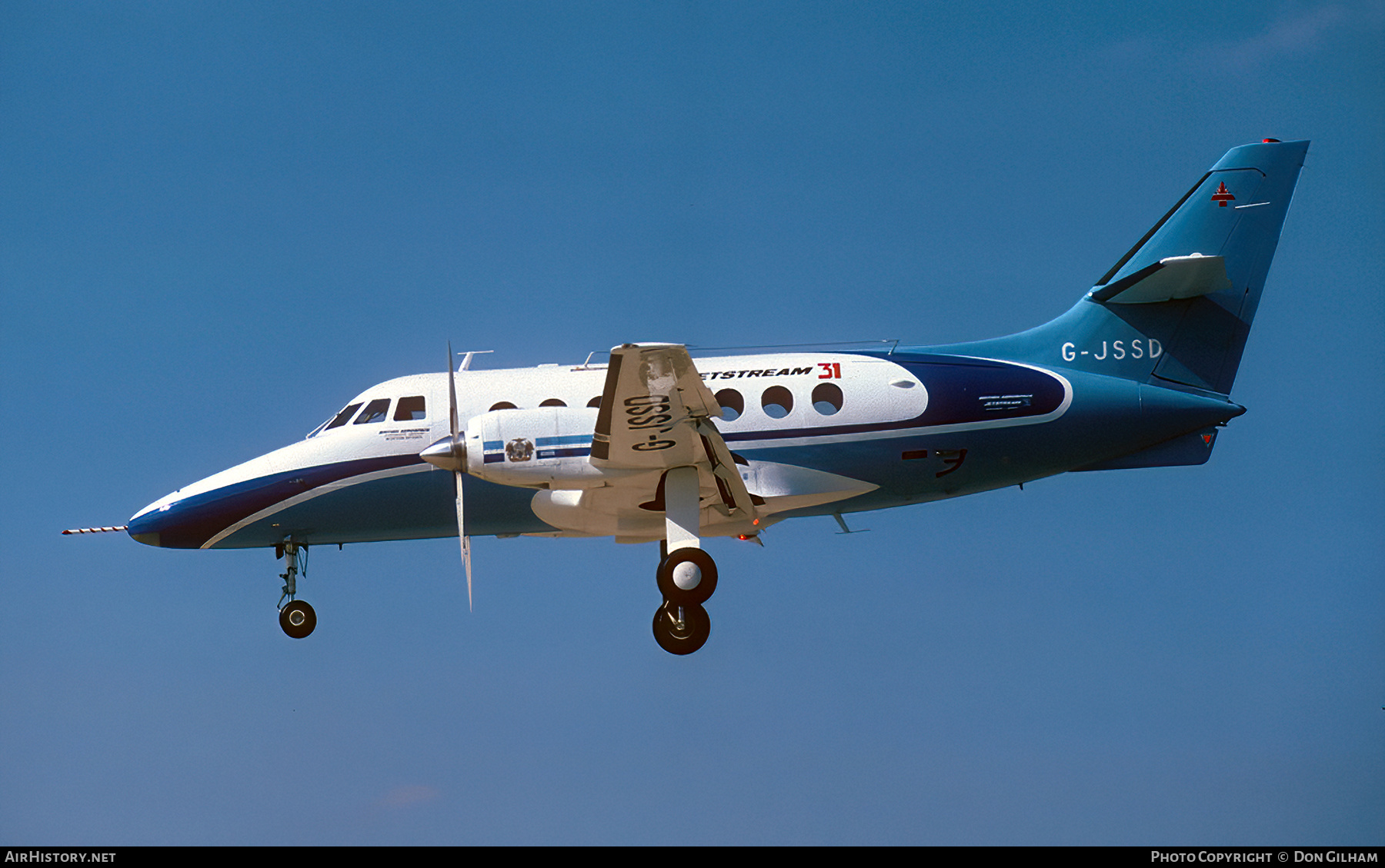 Aircraft Photo of G-JSSD | British Aerospace BAe-3100 Jetstream 31 | British Aerospace | AirHistory.net #312909