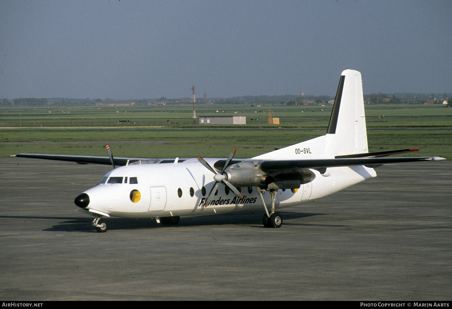 Aircraft Photo of OO-SVL | Fokker F27-100 Friendship | Flanders Airlines | AirHistory.net #312913
