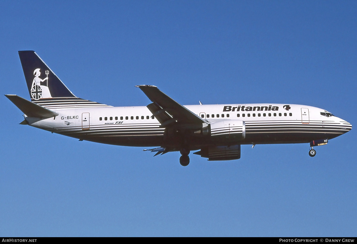 Aircraft Photo of G-BLKC | Boeing 737-3T5 | Britannia Airways | AirHistory.net #312916