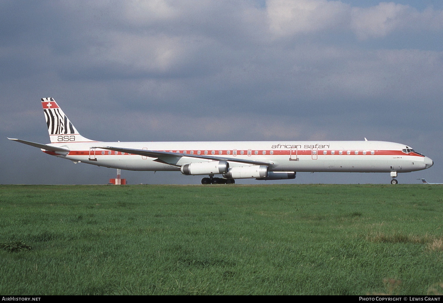 Aircraft Photo of HB-IBF | McDonnell Douglas DC-8-63 | African Safari Airways - ASA | AirHistory.net #312920
