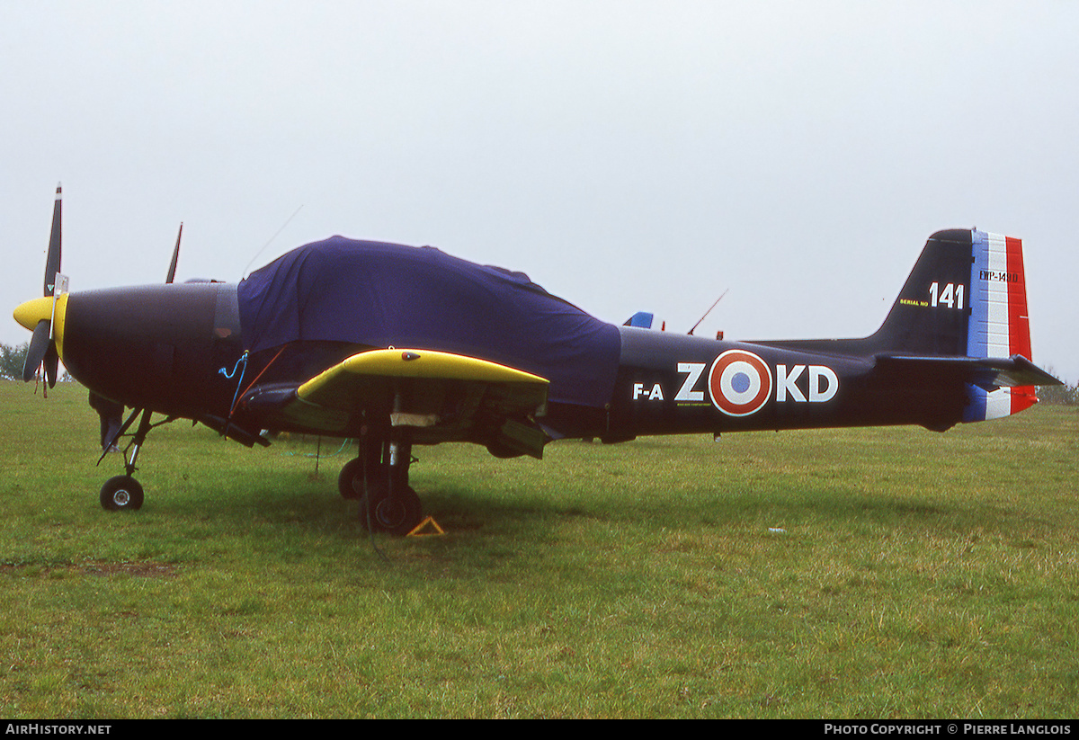 Aircraft Photo of F-AZKD / 141 | Focke-Wulf FWP-149D | France - Air Force | AirHistory.net #312923