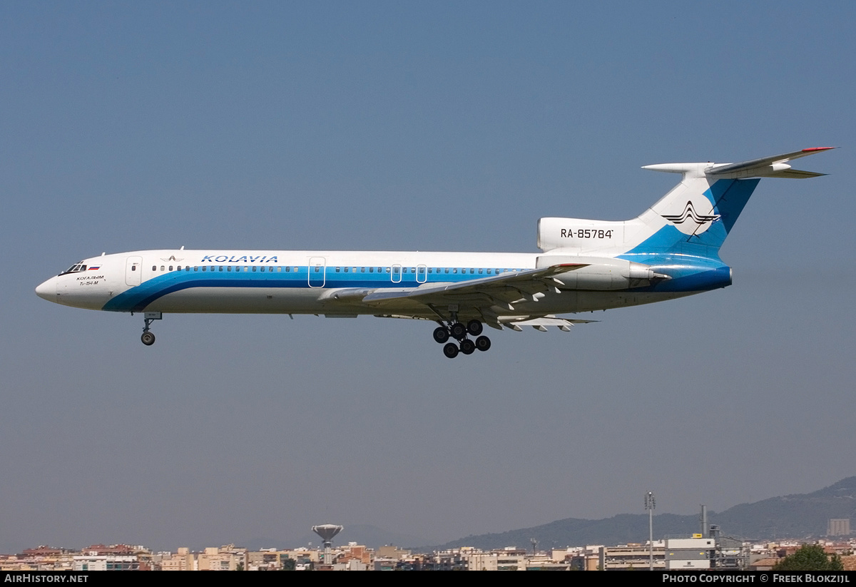 Aircraft Photo of RA-85784 | Tupolev Tu-154M | Kolavia | AirHistory.net #312926