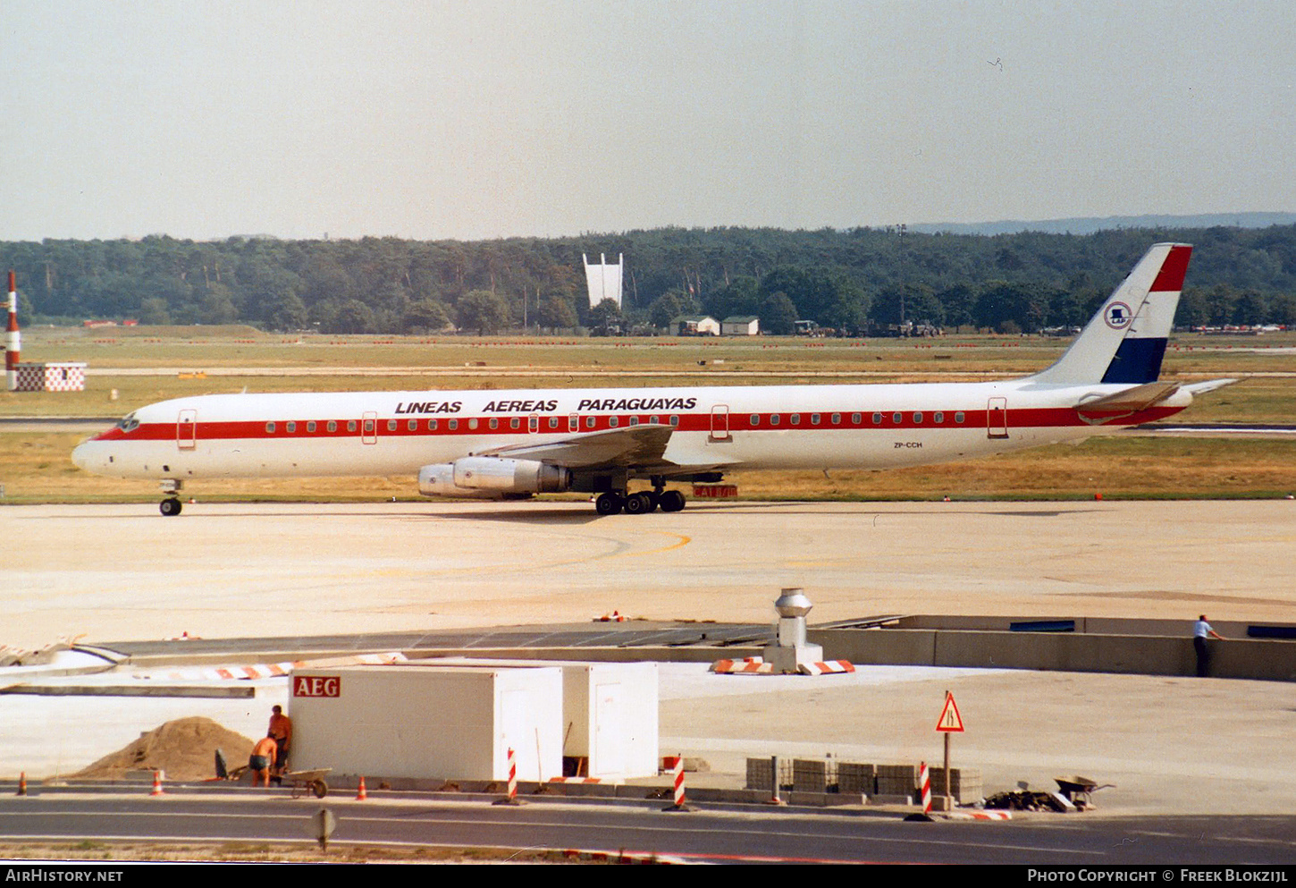 Aircraft Photo of ZP-CCH | McDonnell Douglas DC-8-63 | Líneas Aéreas Paraguayas - LAP | AirHistory.net #312930