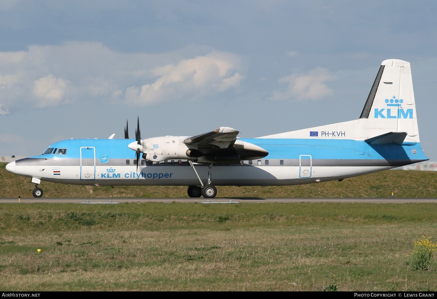 Aircraft Photo of PH-KVH | Fokker 50 | KLM Cityhopper | AirHistory.net #312932