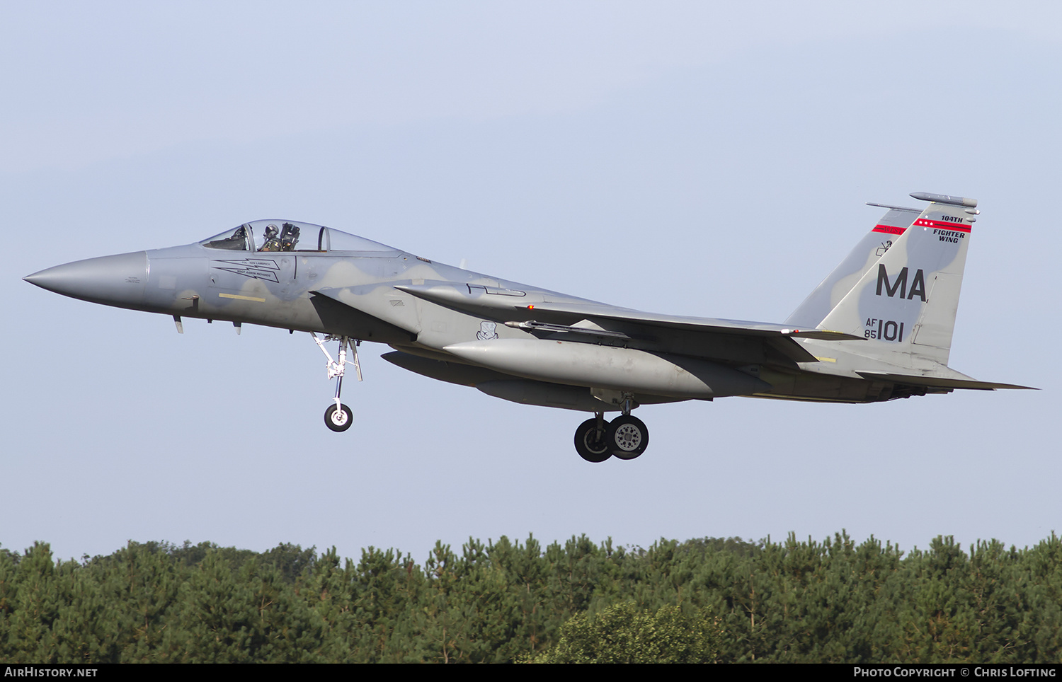Aircraft Photo of 85-0101 / AF85-101 | McDonnell Douglas F-15C Eagle | USA - Air Force | AirHistory.net #312951