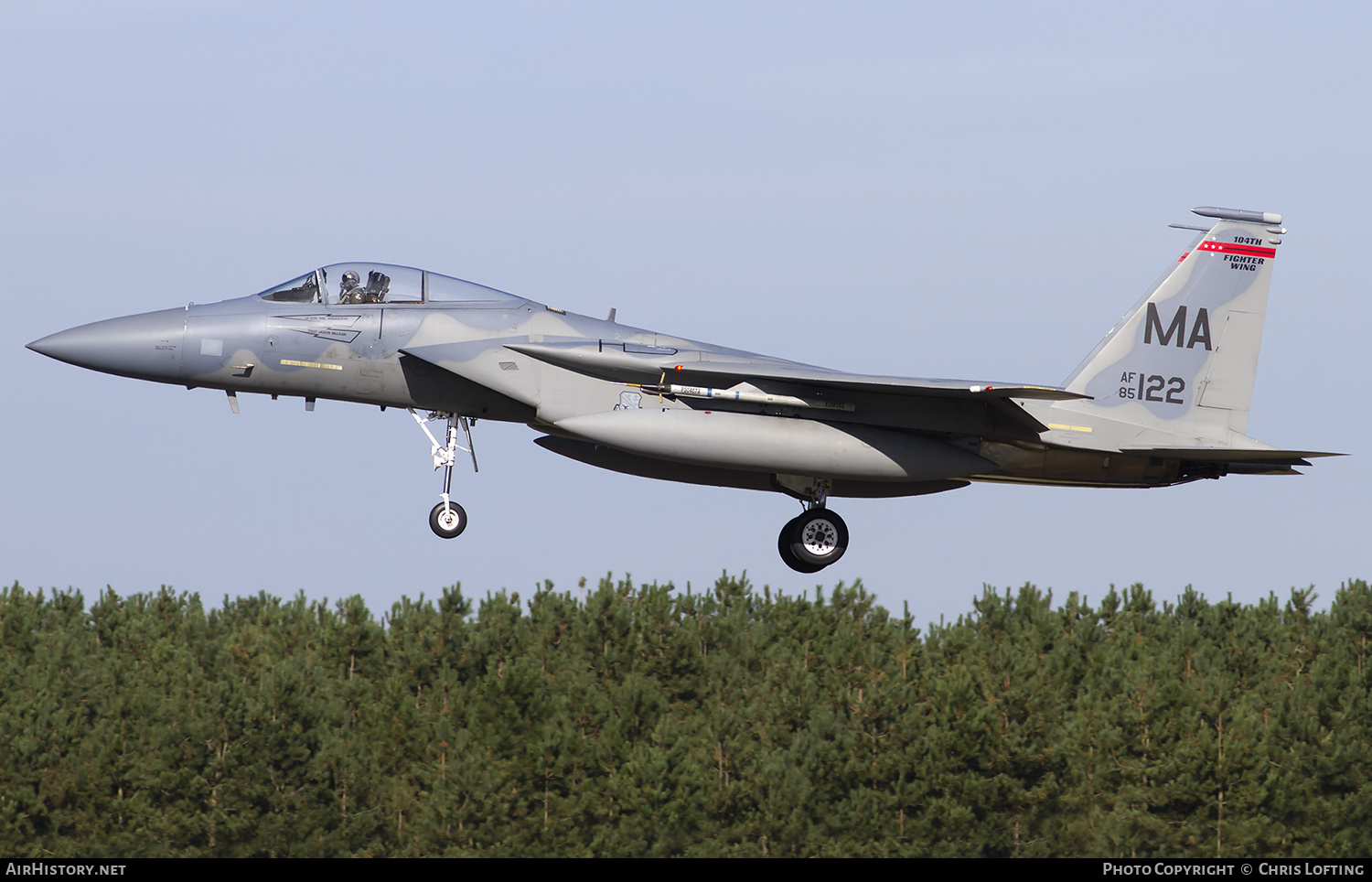 Aircraft Photo of 85-0122 / AF85-122 | McDonnell Douglas F-15C Eagle | USA - Air Force | AirHistory.net #312952