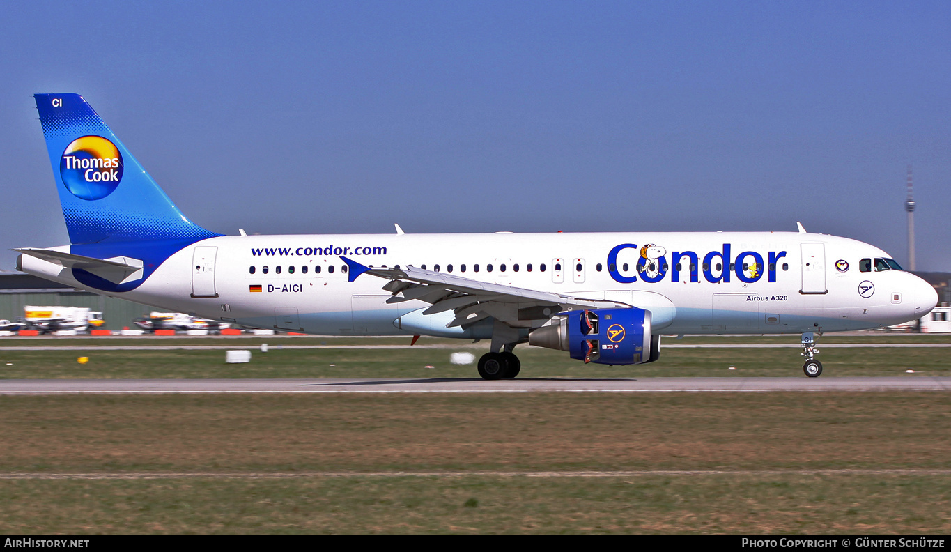 Aircraft Photo of D-AICI | Airbus A320-212 | Condor Flugdienst | AirHistory.net #312957
