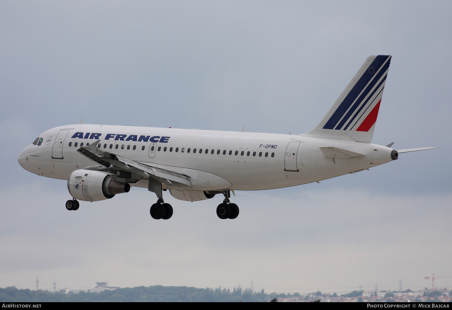 Aircraft Photo of F-GPMD | Airbus A319-113 | Air France | AirHistory.net #312967