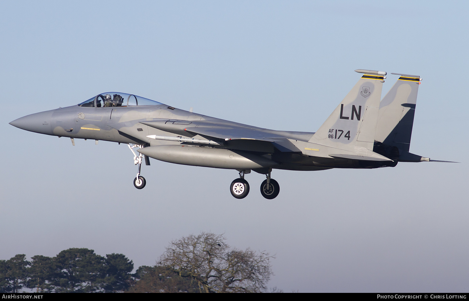 Aircraft Photo of 86-0174 / AF86-174 | McDonnell Douglas F-15C Eagle | USA - Air Force | AirHistory.net #312977