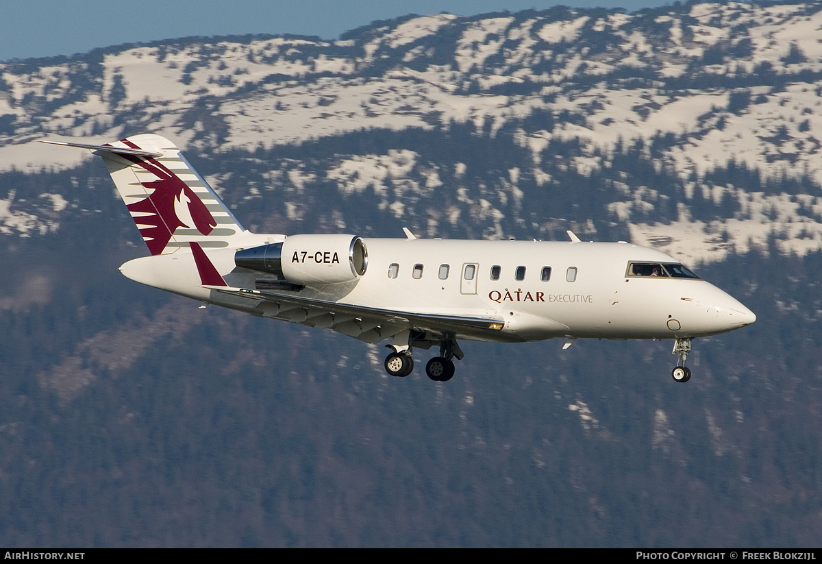 Aircraft Photo of A7-CEA | Bombardier Challenger 605 (CL-600-2B16) | Qatar Executive | AirHistory.net #312989