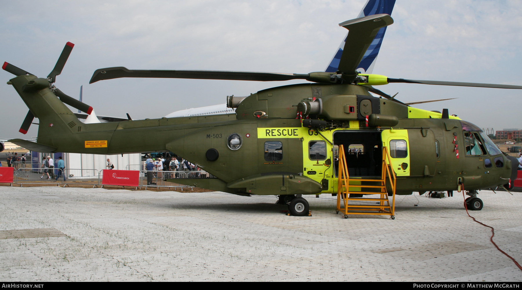 Aircraft Photo of M-503 | AgustaWestland EH101-512 Merlin HC3A | Denmark - Air Force | AirHistory.net #313021