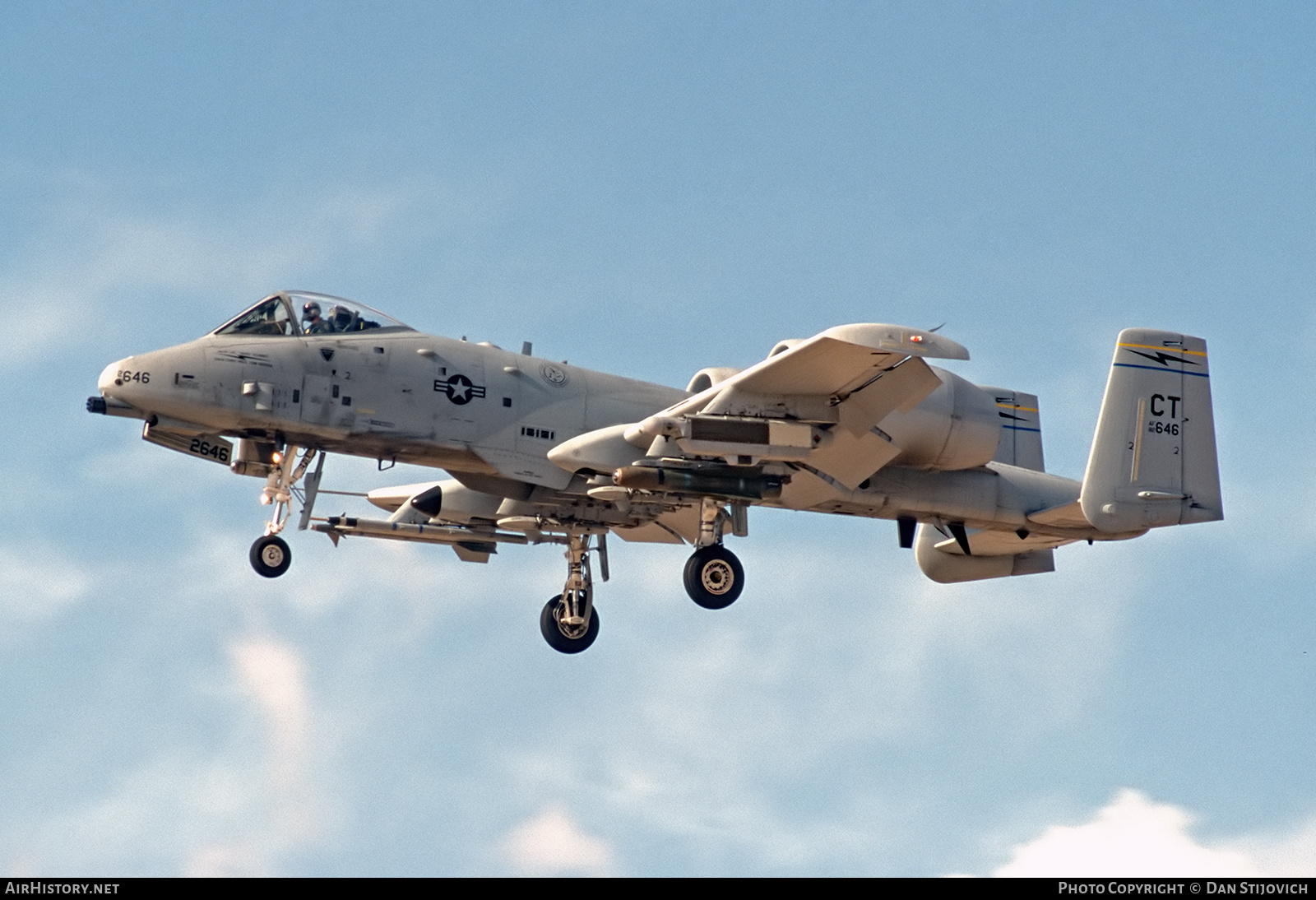 Aircraft Photo of 82-0646 | Fairchild A-10A Thunderbolt II | USA - Air Force | AirHistory.net #313048