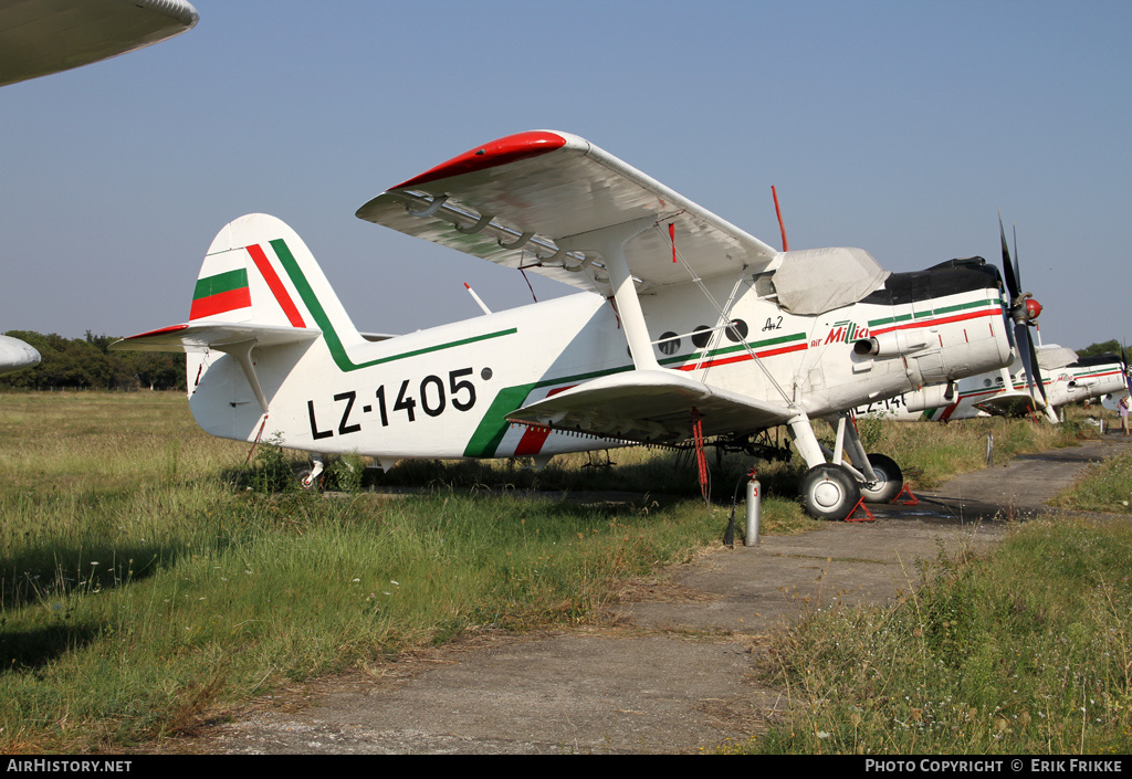 Aircraft Photo of LZ-1405 | Antonov An-2R | Air Mizia | AirHistory.net #313053