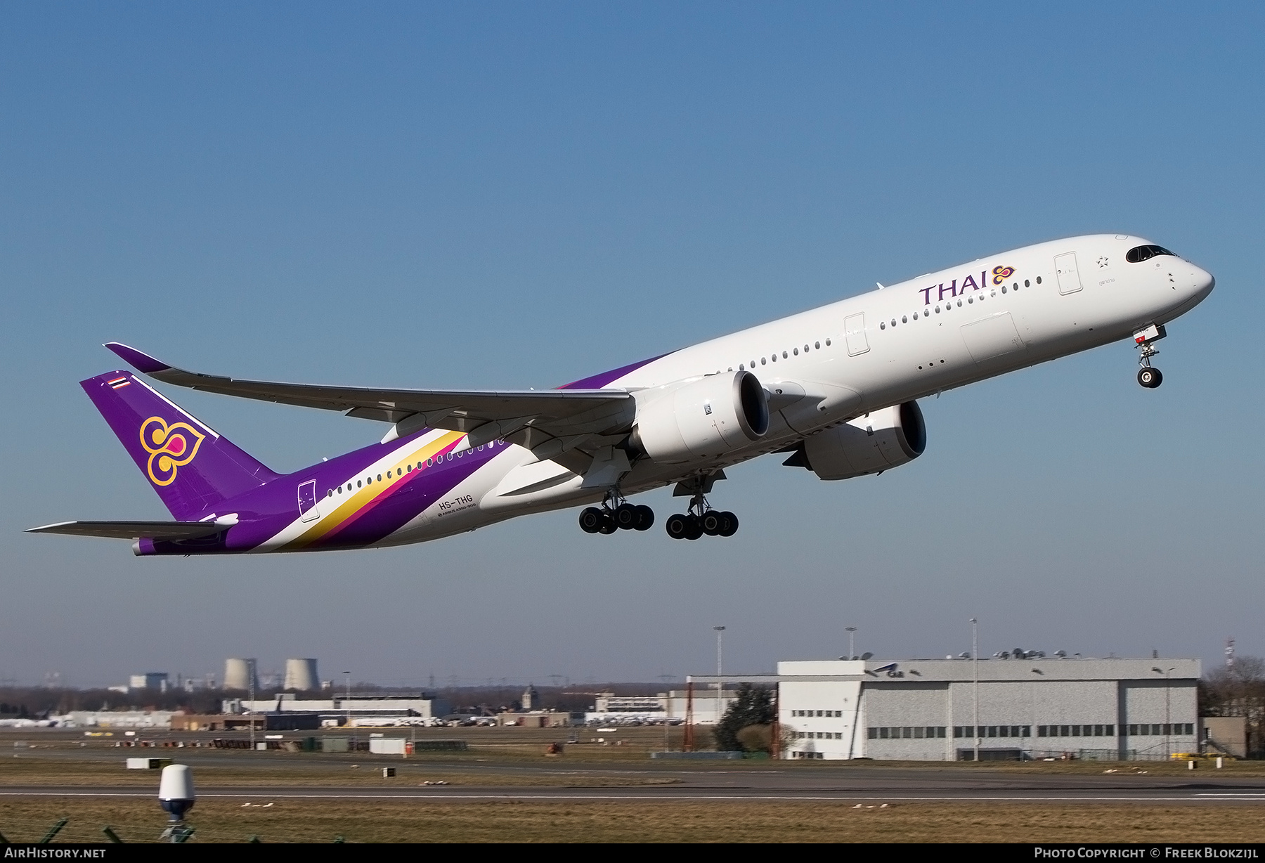 Aircraft Photo of HS-THG | Airbus A350-941 | Thai Airways International | AirHistory.net #313072