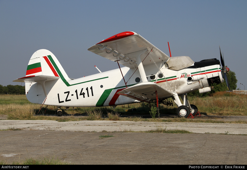 Aircraft Photo of LZ-1411 | Antonov An-2R | Air Mizia | AirHistory.net #313075