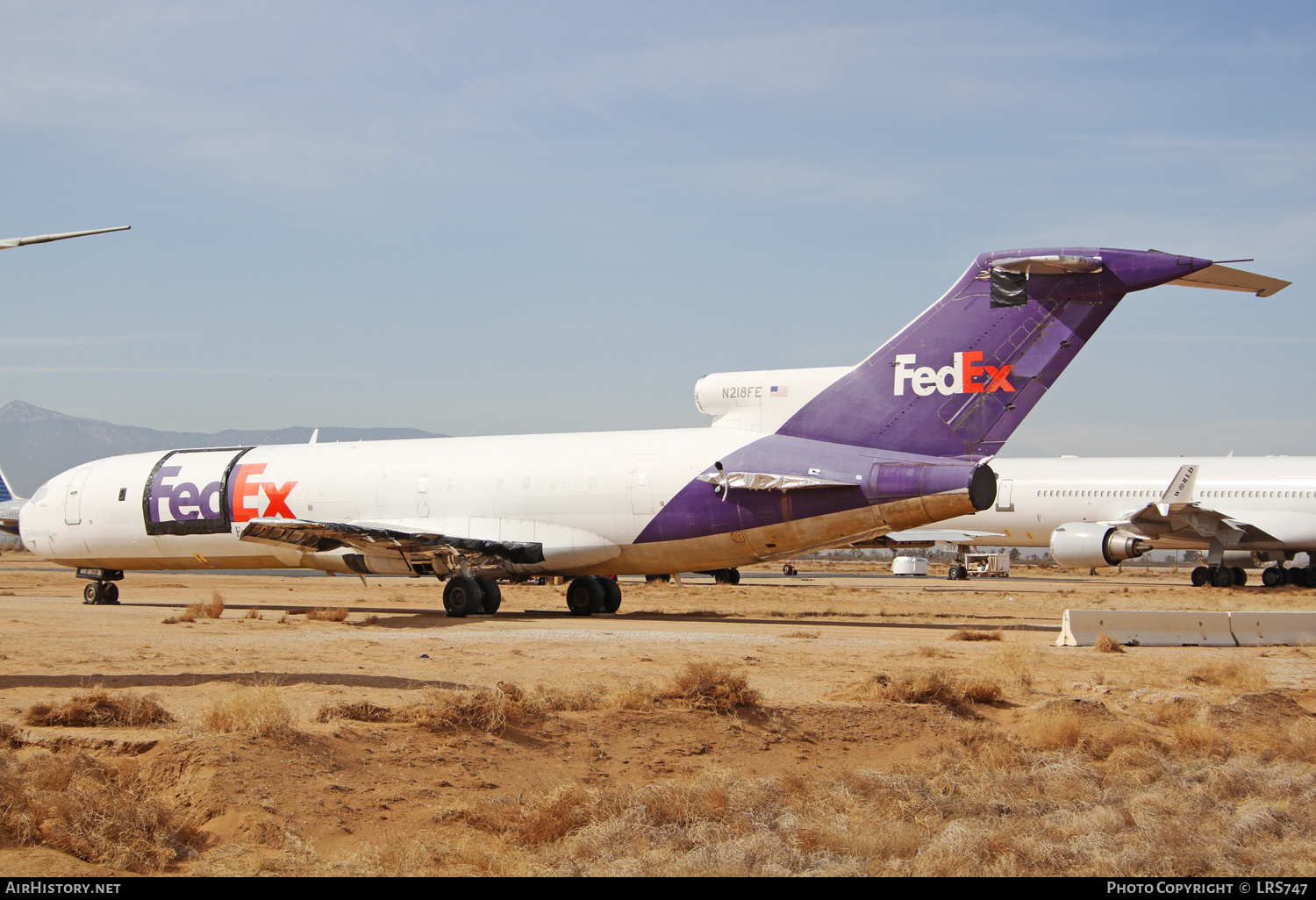 Aircraft Photo of N218FE | Boeing 727-233/Adv(F) | FedEx Express | AirHistory.net #313115