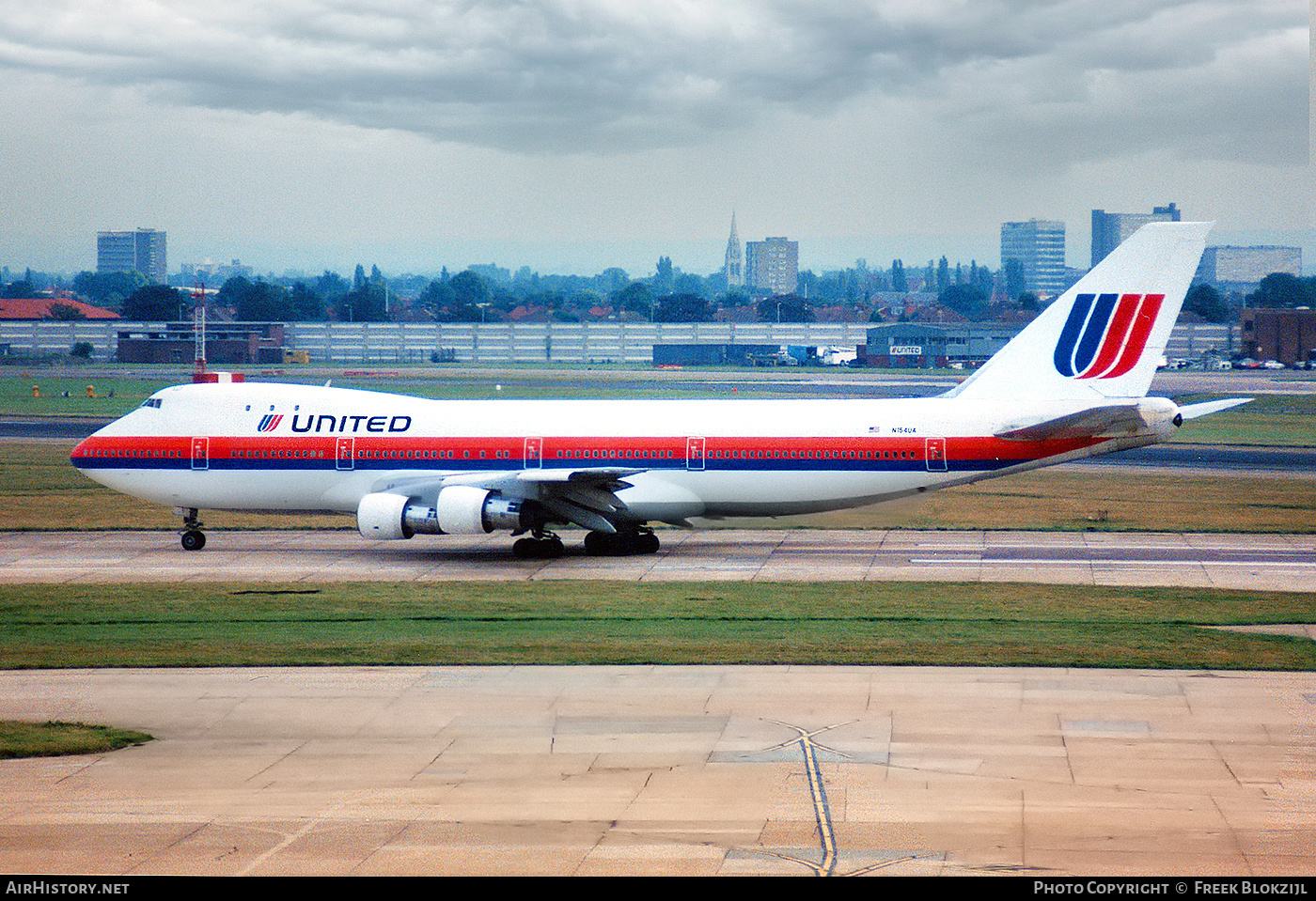 Aircraft Photo of N154UA | Boeing 747-123 | United Airlines | AirHistory.net #313117