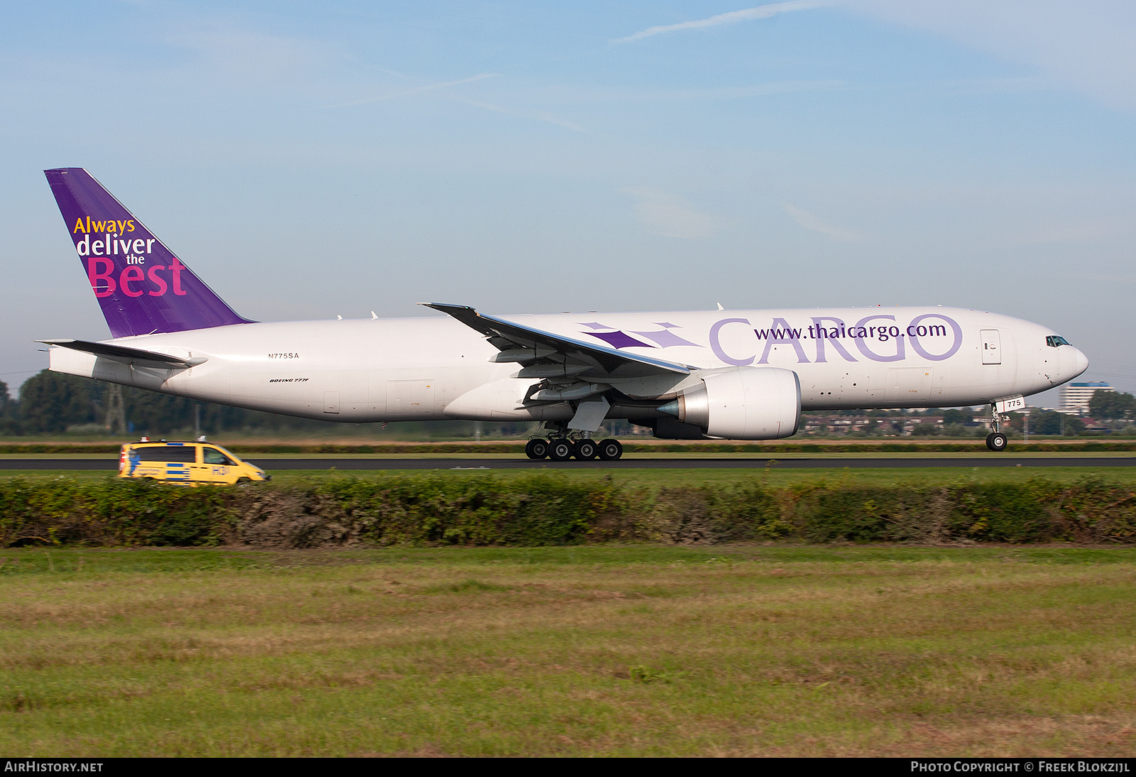 Aircraft Photo of N775SA | Boeing 777-FZB | Thai Cargo | AirHistory.net #313128
