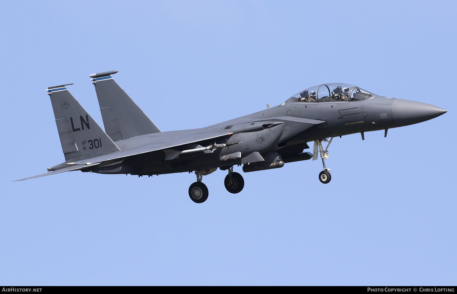 Aircraft Photo of 91-0301 / AF91-301 | McDonnell Douglas F-15E Strike Eagle | USA - Air Force | AirHistory.net #313131