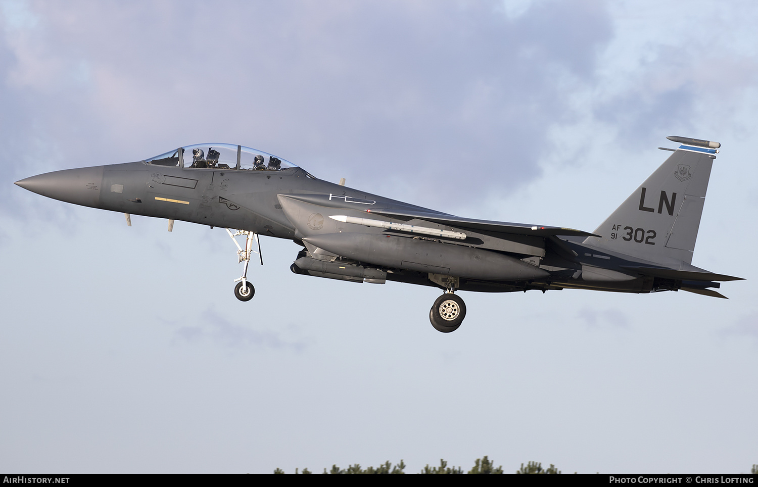 Aircraft Photo of 91-0302 / AF91-302 | McDonnell Douglas F-15E Strike Eagle | USA - Air Force | AirHistory.net #313135