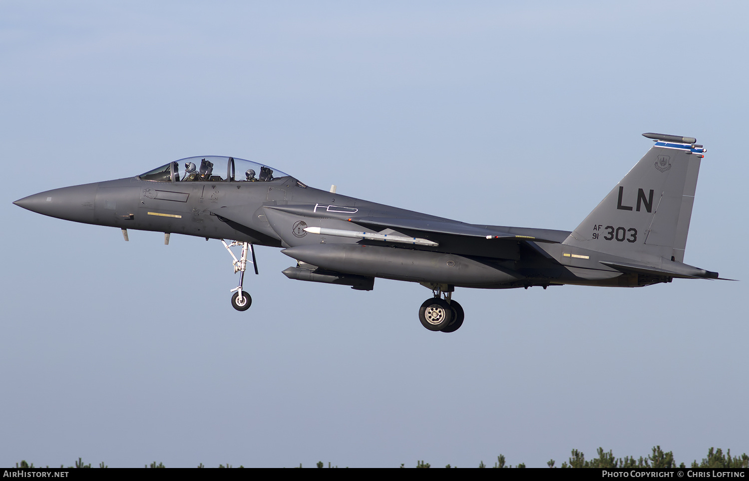 Aircraft Photo of 91-0303 / AF91-303 | McDonnell Douglas F-15E Strike Eagle | USA - Air Force | AirHistory.net #313136