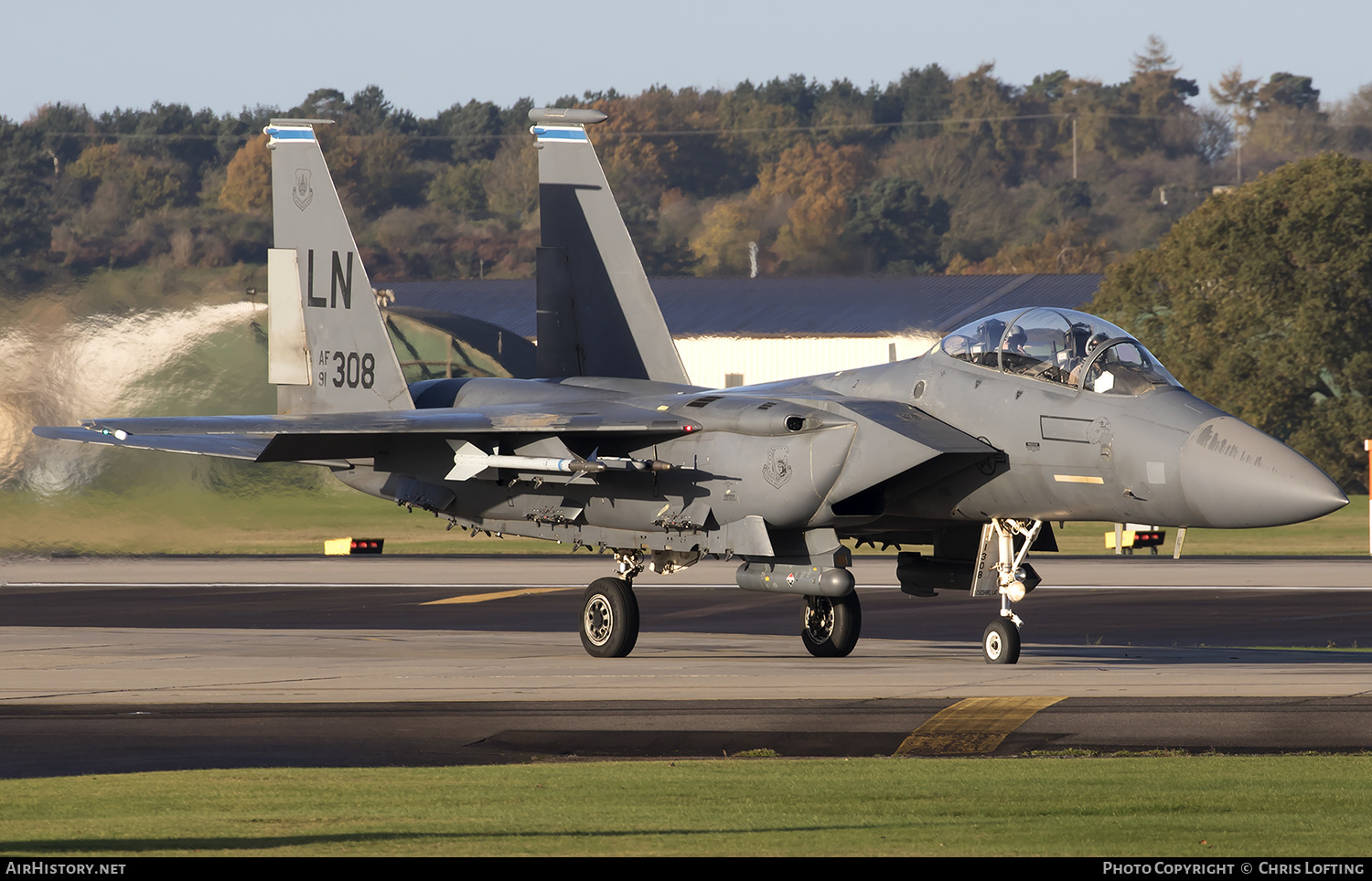 Aircraft Photo of 91-0308 / AF91-308 | McDonnell Douglas F-15E Strike Eagle | USA - Air Force | AirHistory.net #313140