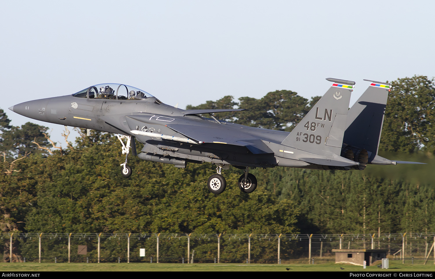 Aircraft Photo of 91-0309 / AF91-309 | McDonnell Douglas F-15E Strike Eagle | USA - Air Force | AirHistory.net #313143