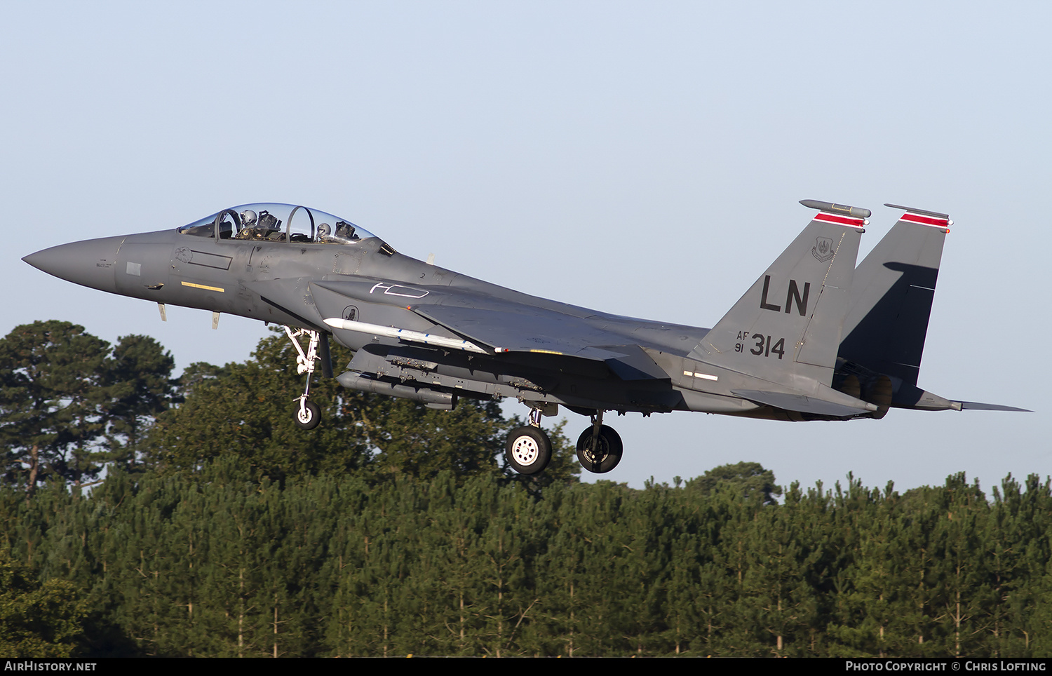 Aircraft Photo of 91-0314 / AF91-314 | McDonnell Douglas F-15E Strike Eagle | USA - Air Force | AirHistory.net #313151